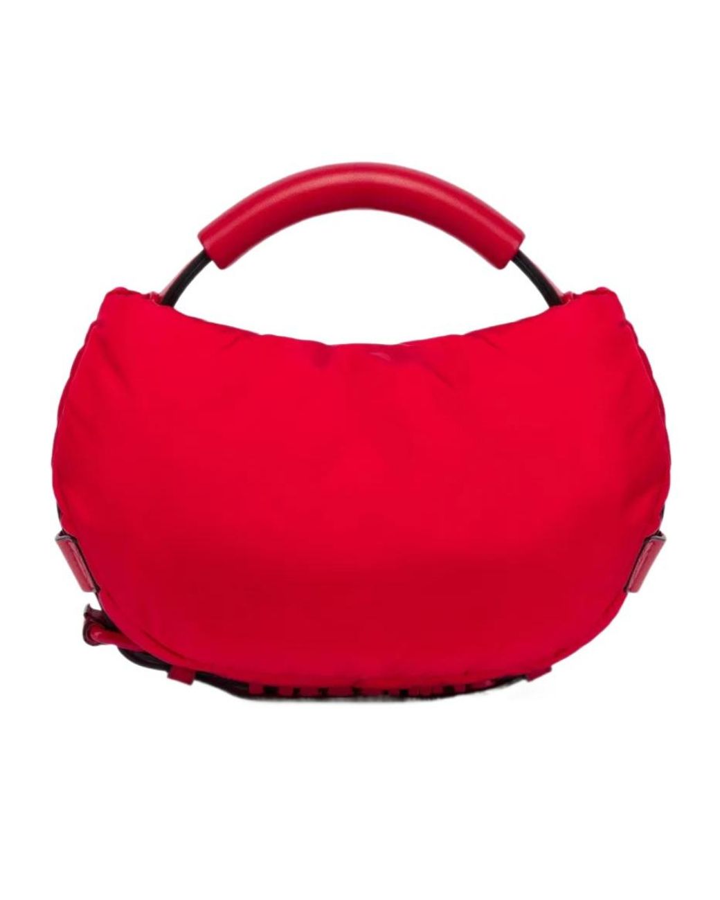 Moschino Red Handle Me Top Handle Tote Bag