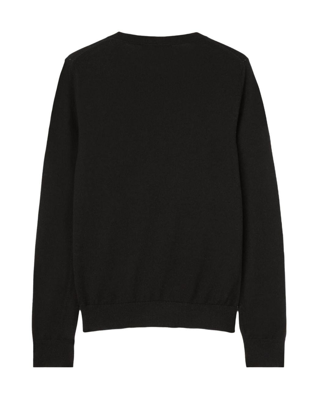 Loro Piana Black Long-Sleeved Crewneck Jumper