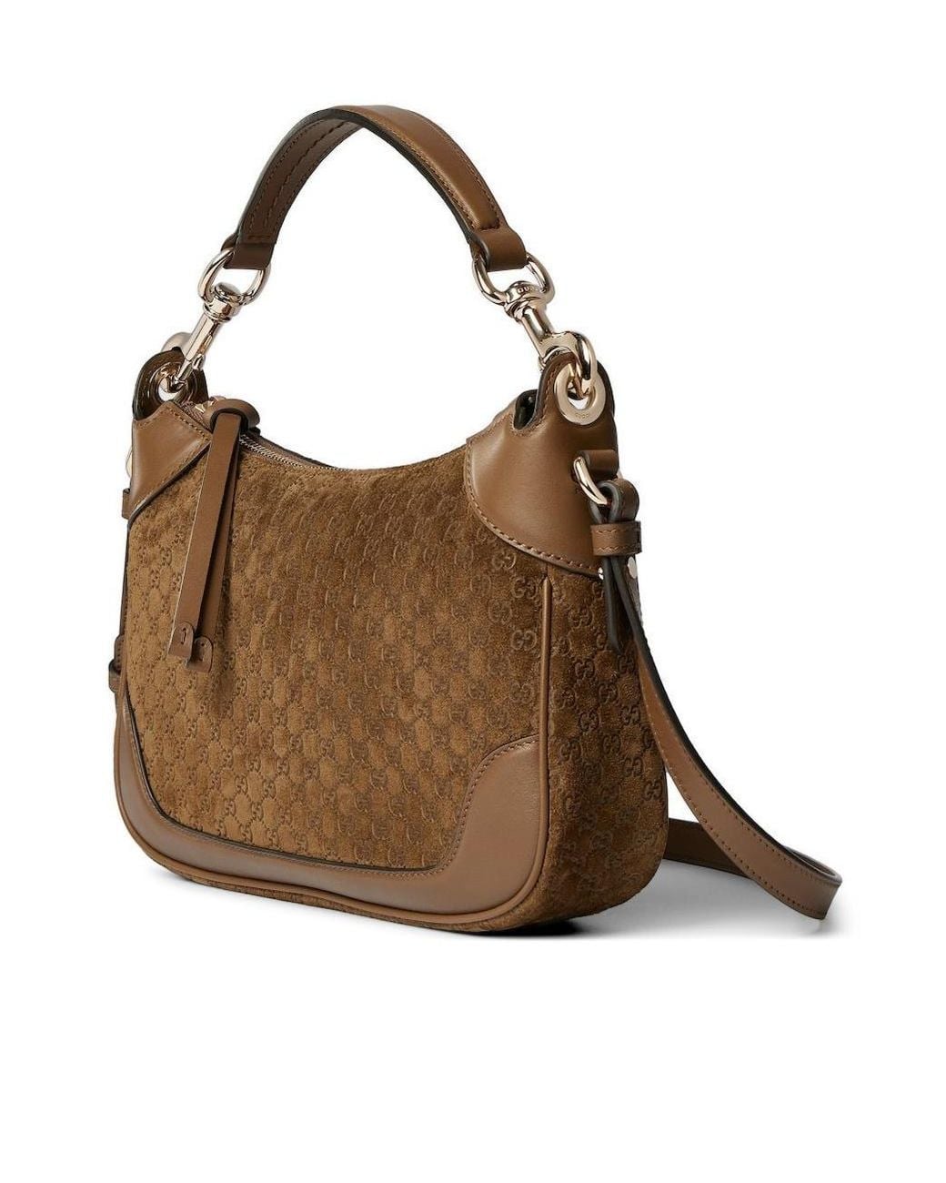 Gucci Brown Gg Monogram Handbag