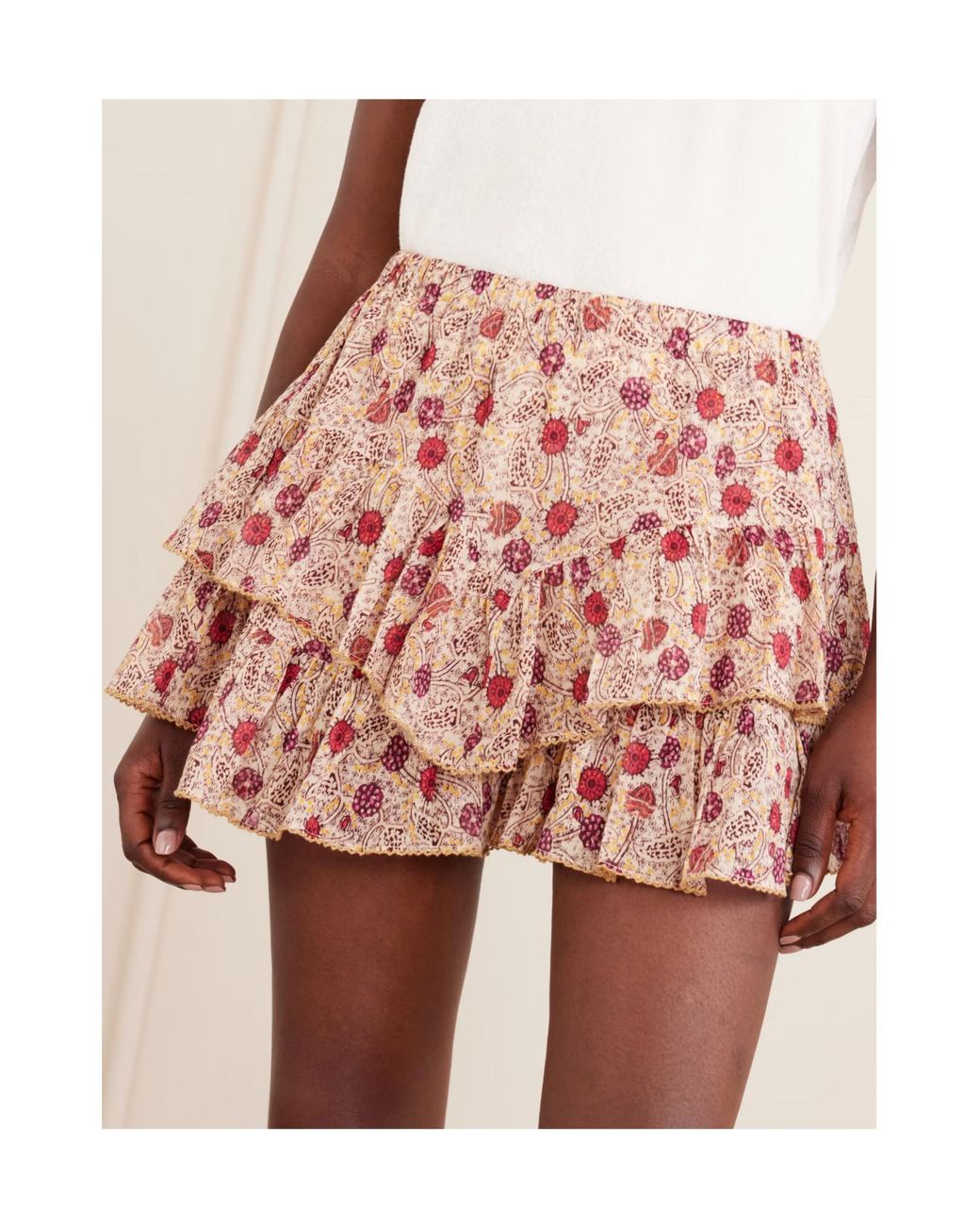 Isabel Marant Red Jocadia Shorts