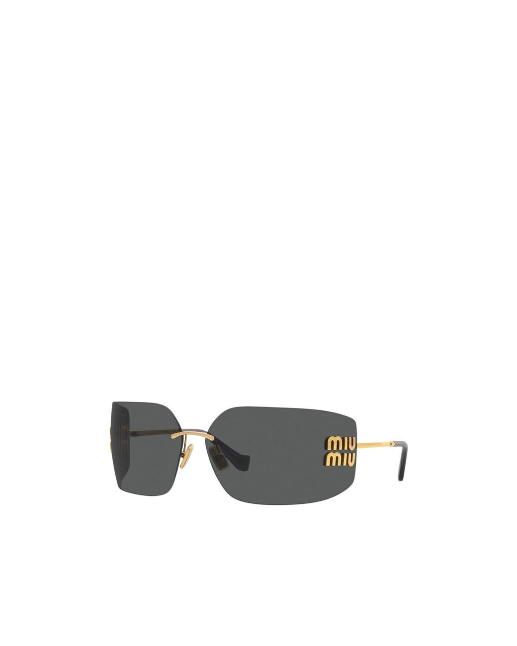 Miu Miu Multicolor Eyewear Wrap-Around Frame Full Rim Sunglasses