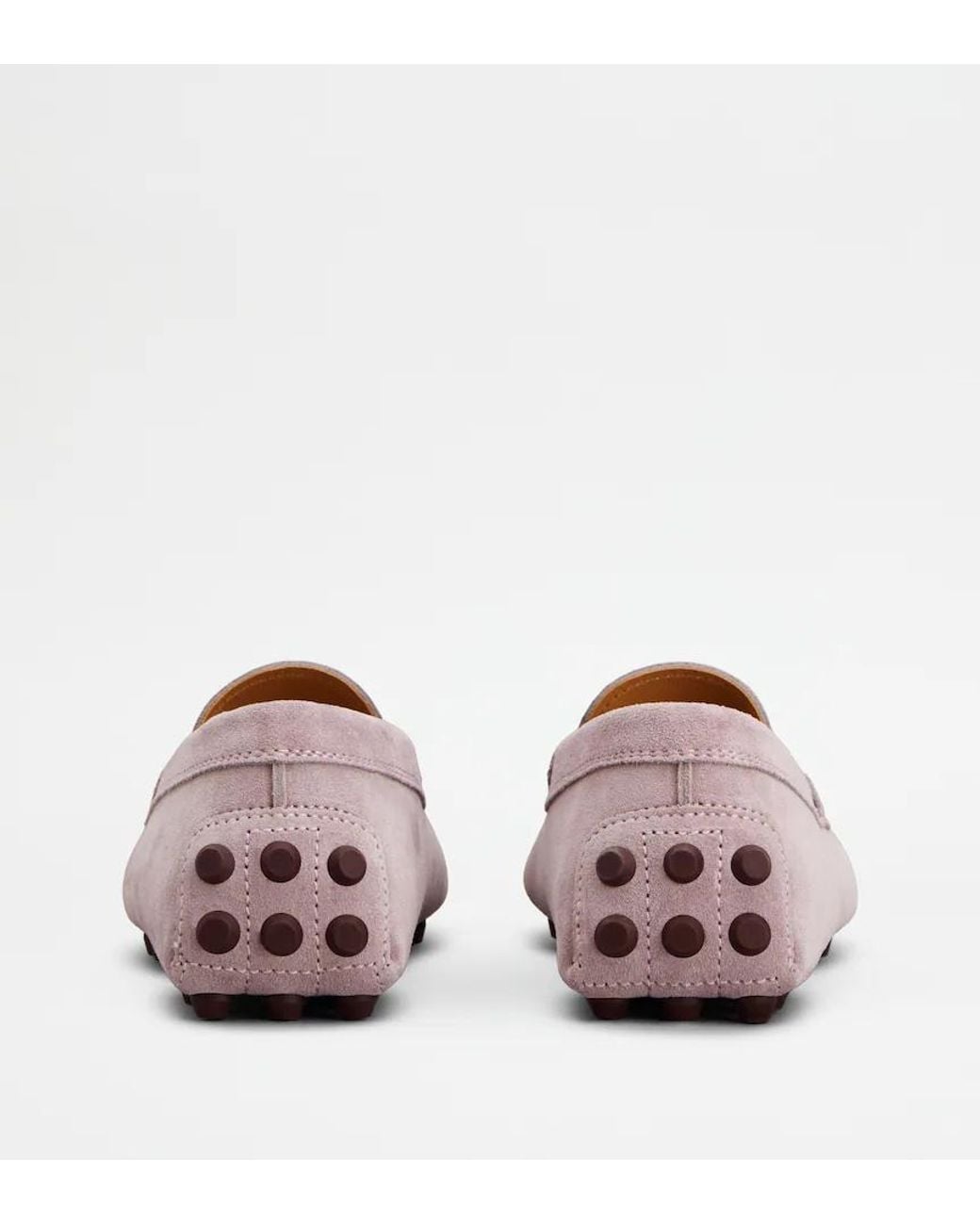 Tod's Brown Gommino Bubble Penny-Bar Loafers