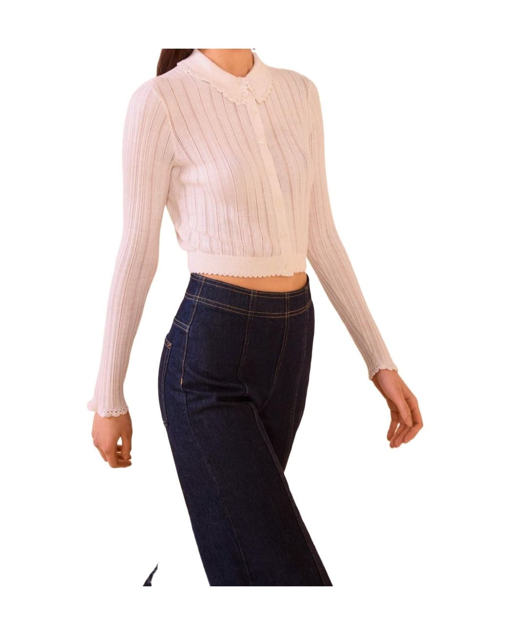 Ulla Johnson Pink Lottie Knit Cardigan