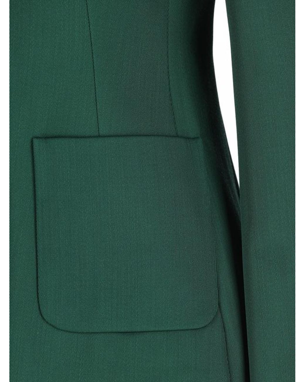 Loewe Green Single Breasted Jacket