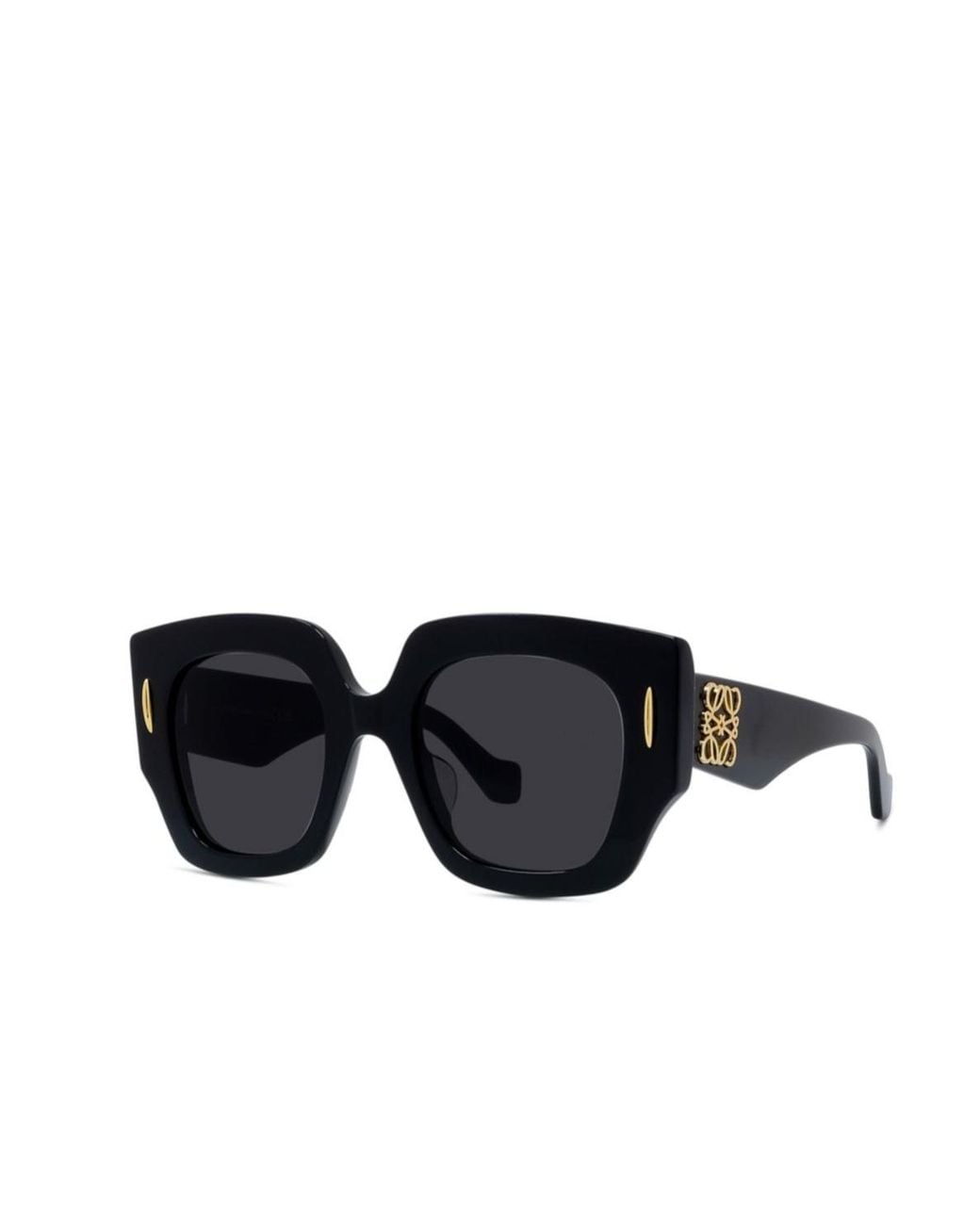 Loewe Black Square Frame Sunglasses
