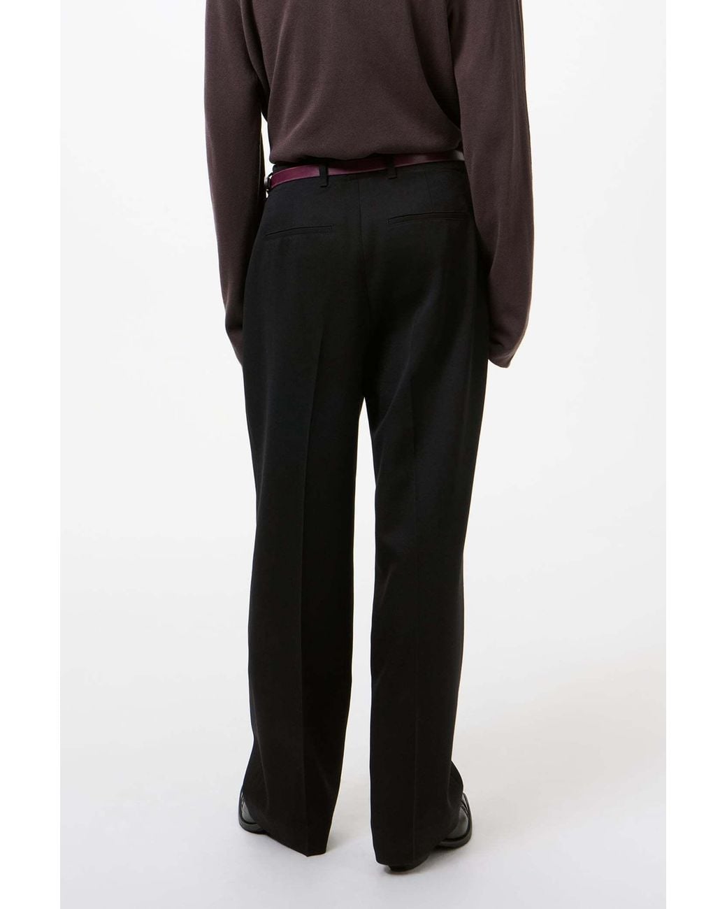 Our Legacy Black Borrowed Chino Pants for men