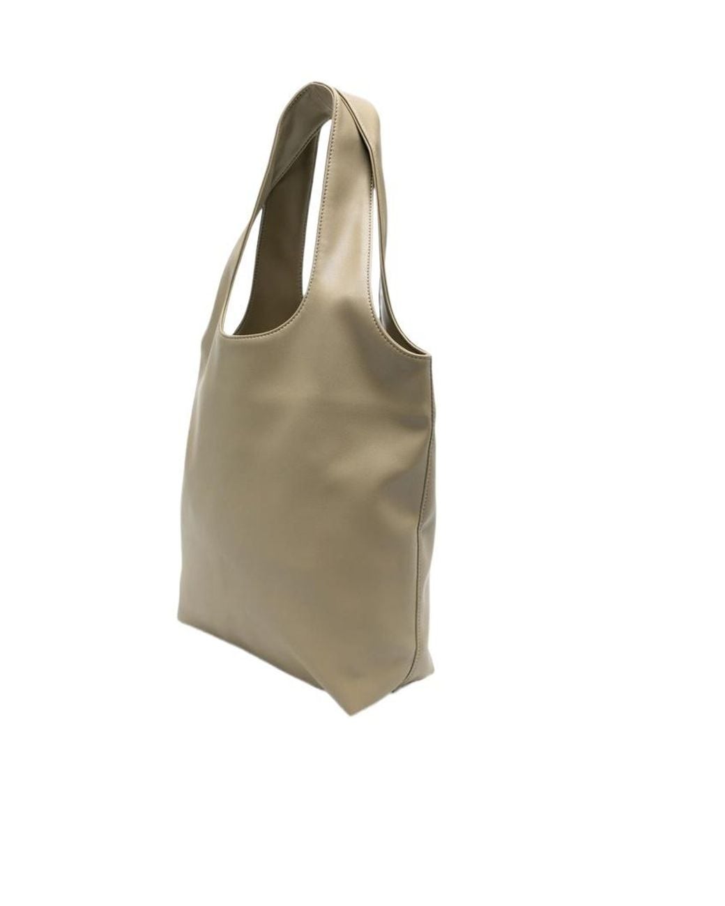 A.P.C. Natural Ninon Small Logo Tote Bag
