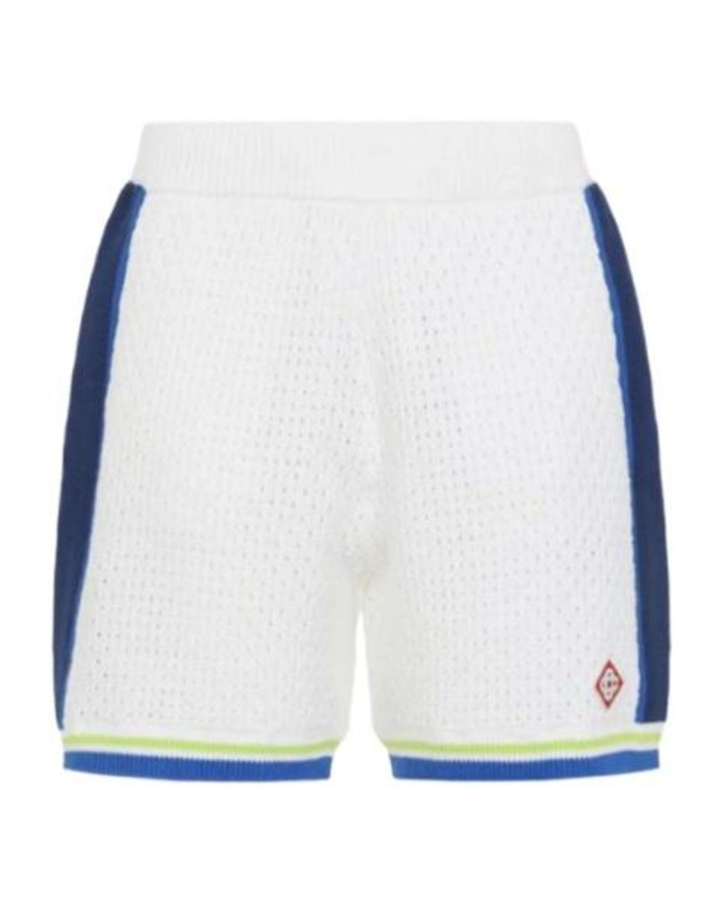 Casablanca Blue Knitted Shorts for men