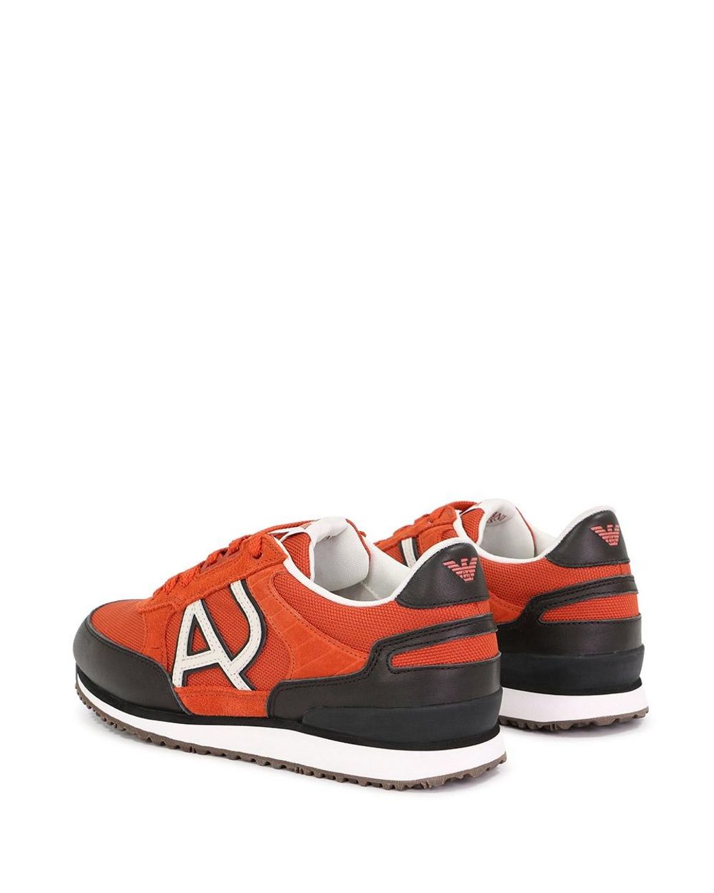 Armani Jeans Red Logo Details Casual Sneakers for men