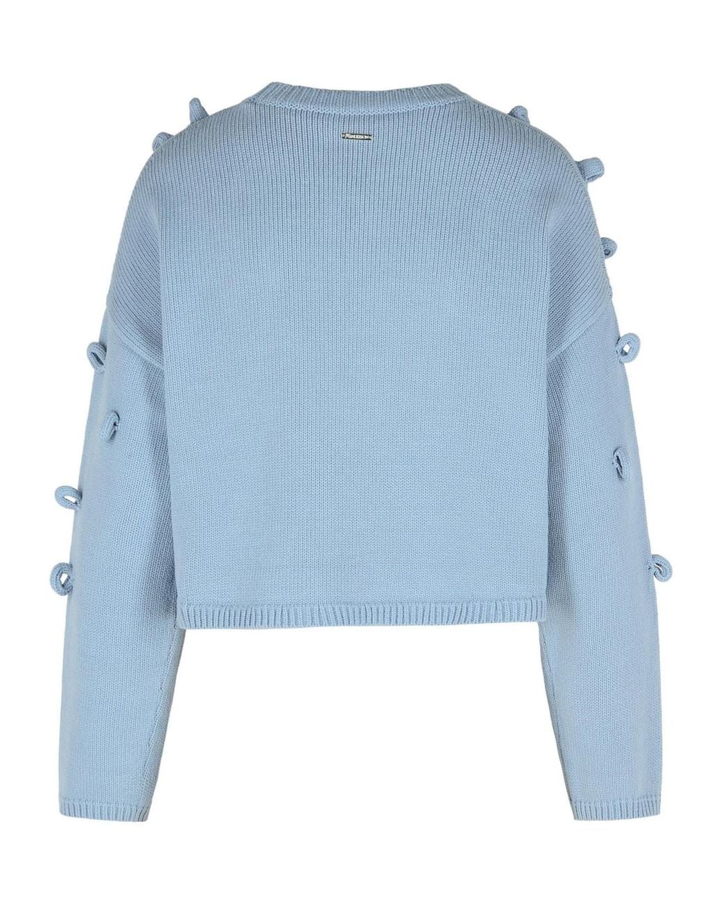 J.W. Anderson Blue Jw Anderson 'Crop' Sweater