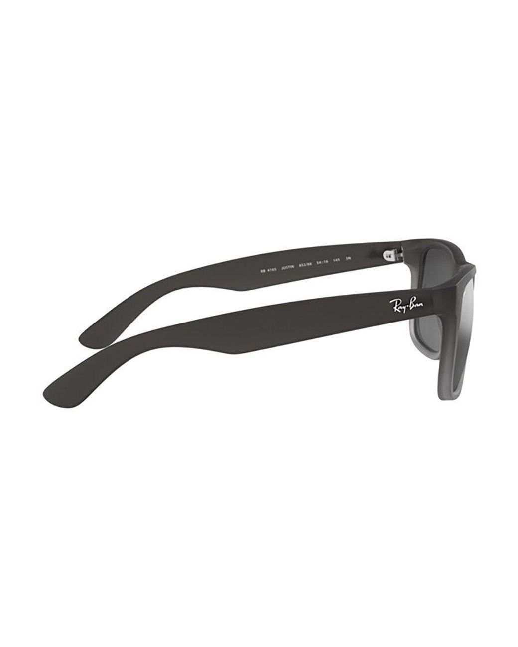Ray-Ban Gray Justin Classic Sunglasses for men