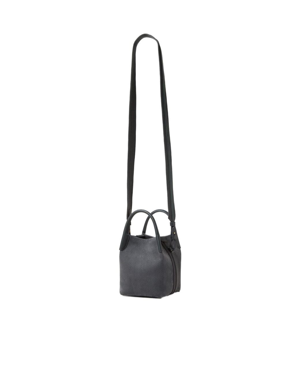 Loro Piana Black Micro Bale Bag