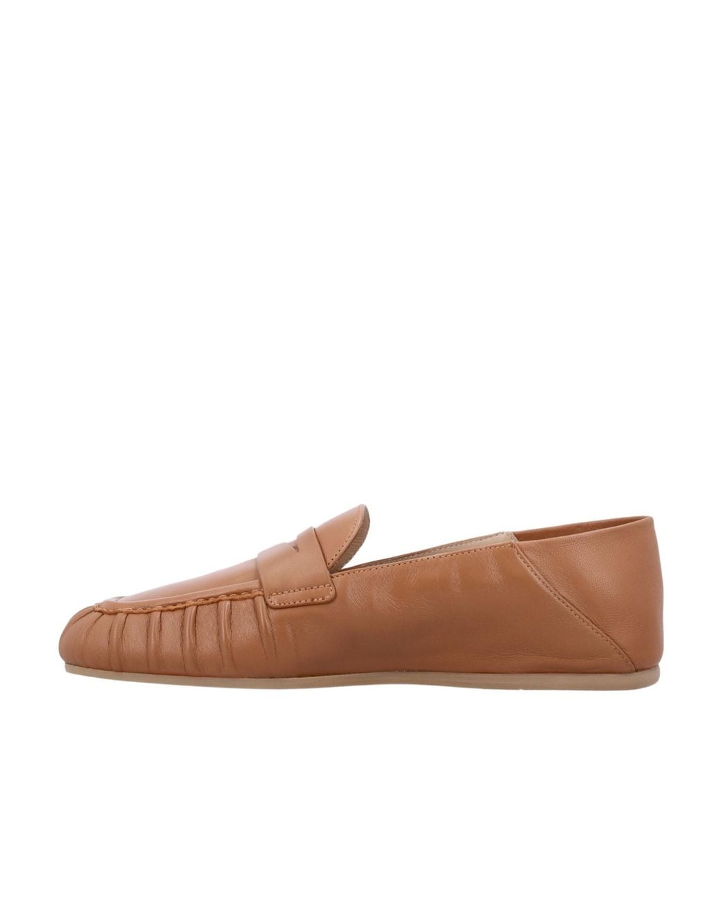Stuart Weitzman Brown Brooks Loafer
