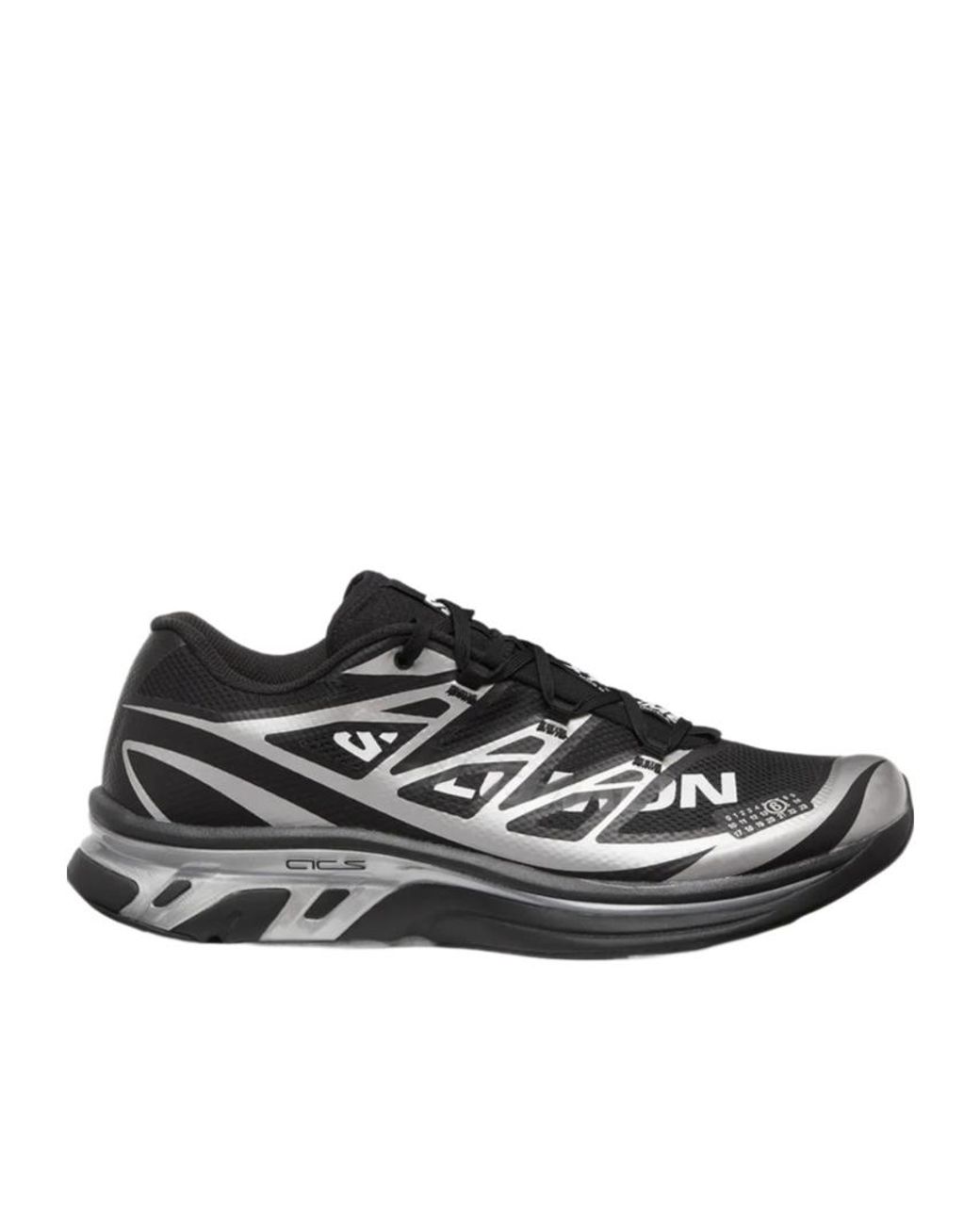 MM6 MAISON MARGIELA X SALOMON Black Lace-Up Sneakers