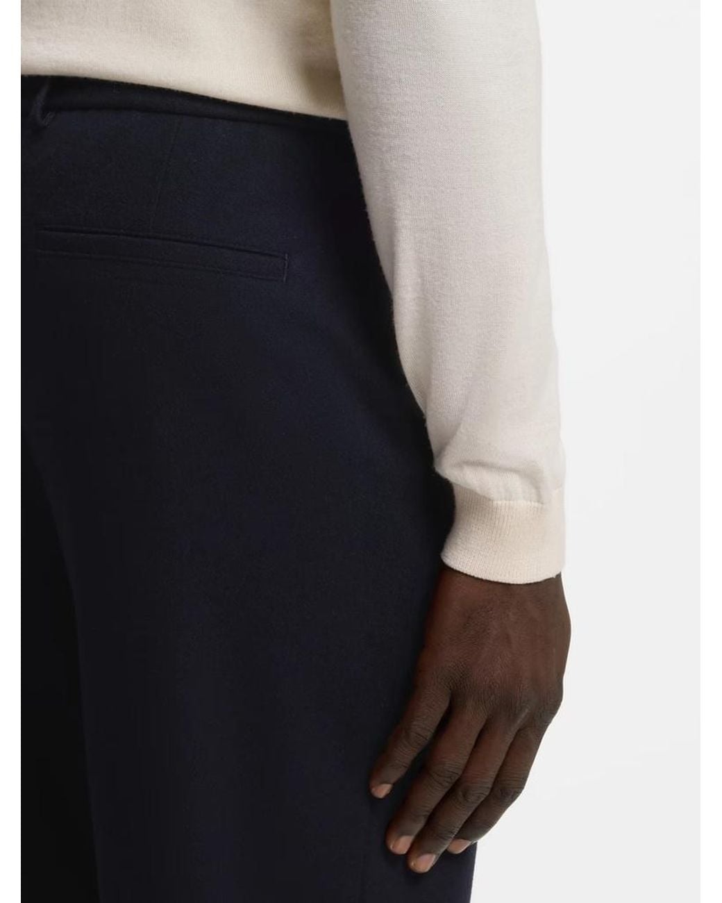 Boss Blue Boss Drawstring Tapered Pants for men