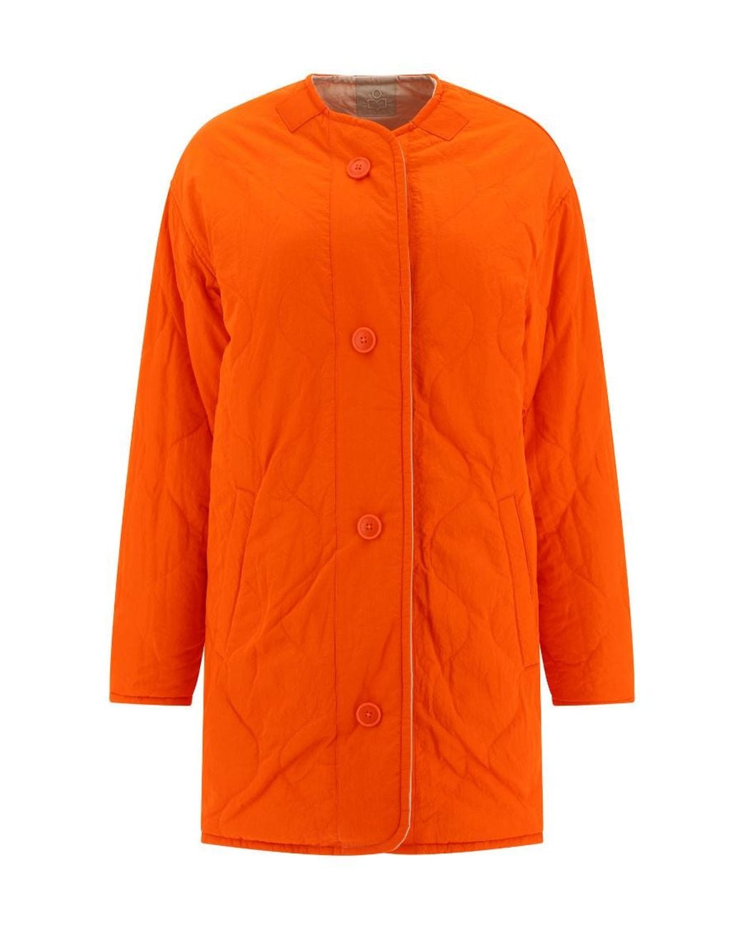 Isabel Marant Natural Isabel Marant Étoile Buttoned Reversible Quilted Jacket