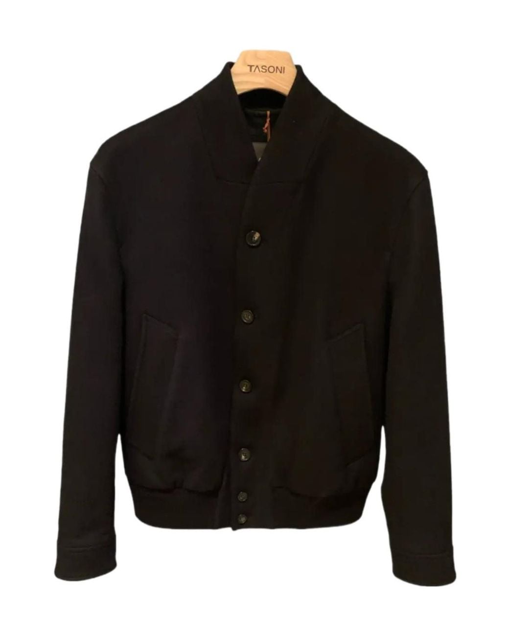 Loro Piana Black Long-Sleeved Jacket for men