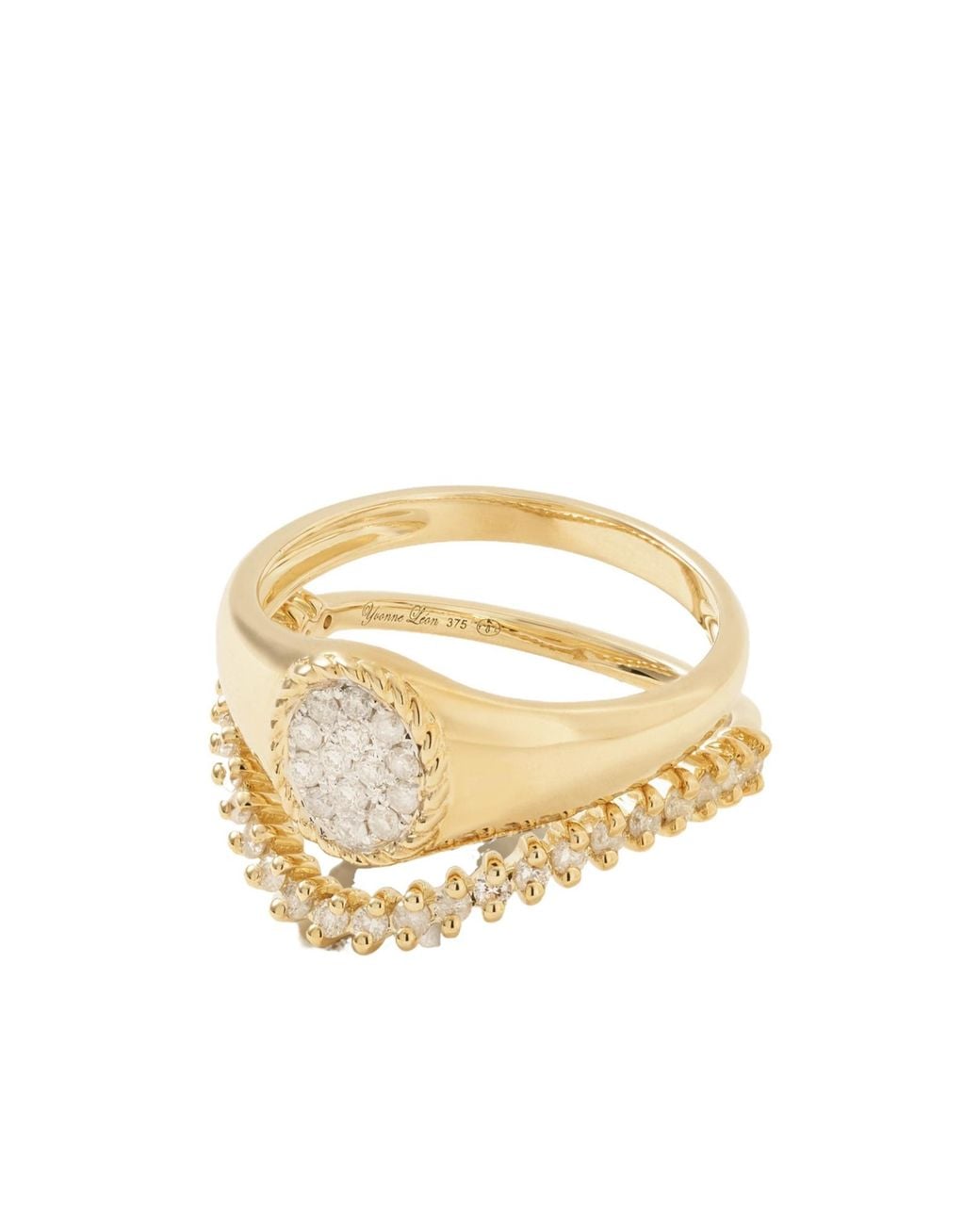 Yvonne Léon Metallic Minimalist Ring