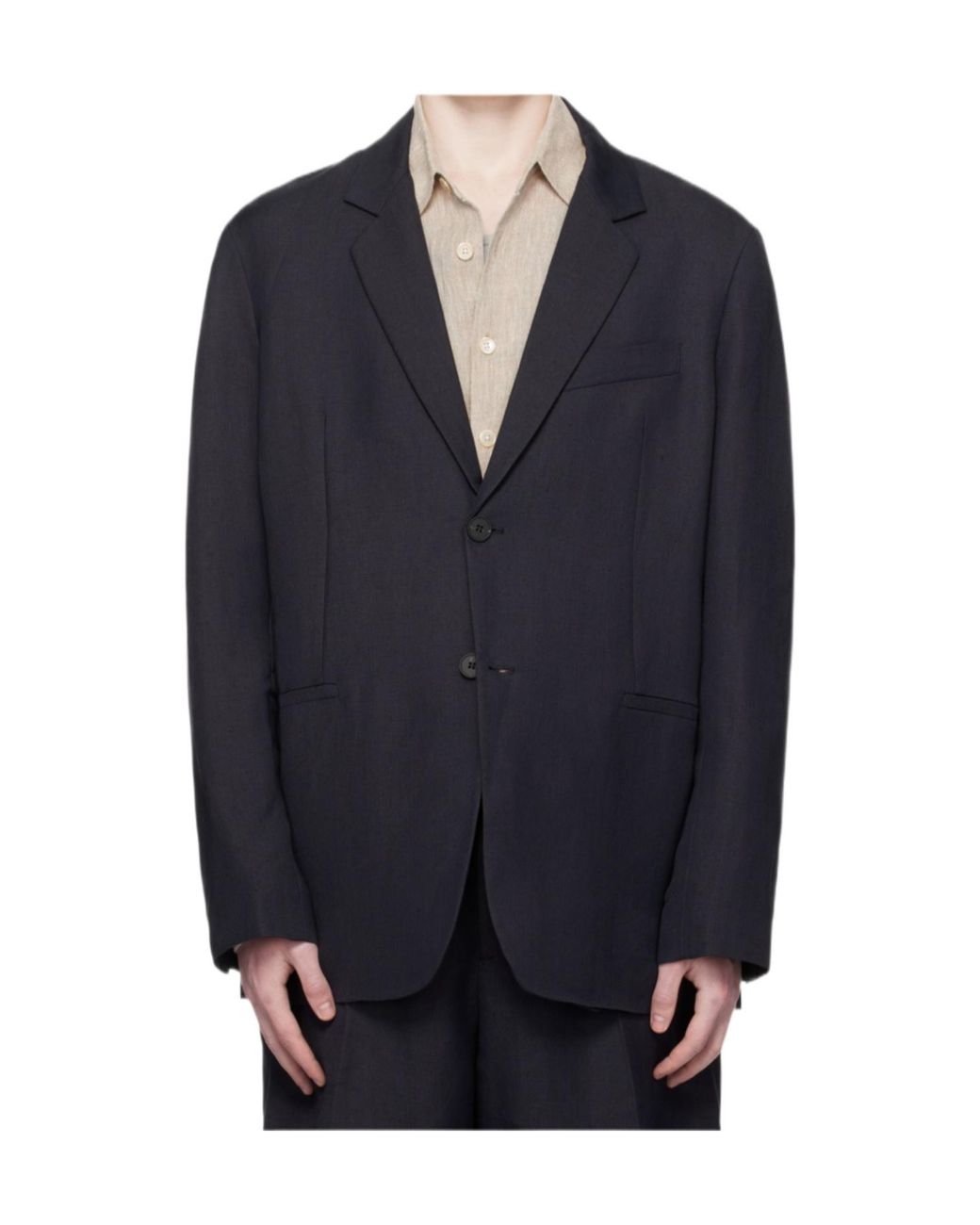 Studio Nicholson Blue Roversi Relaxed Blazer for men
