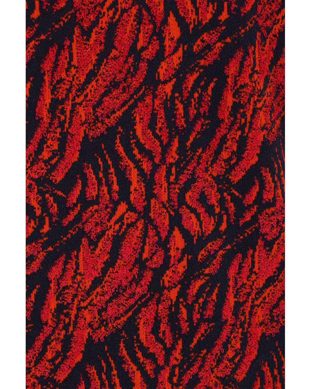 Bottega Veneta Red Jacquard Knit Jumper