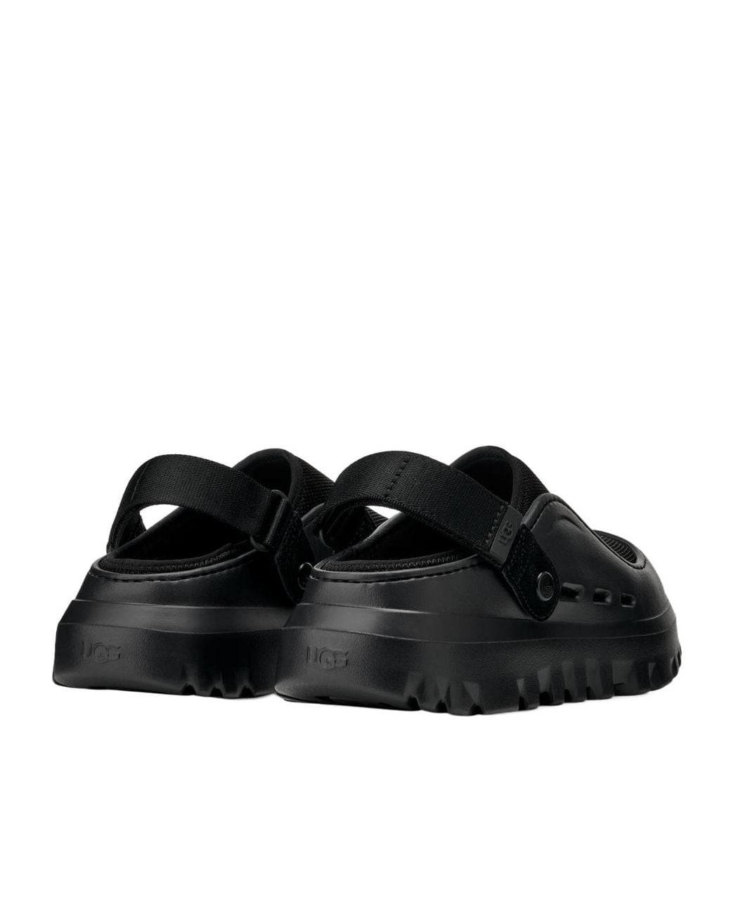 Ugg Black Peakmod Slingback Clogs for men