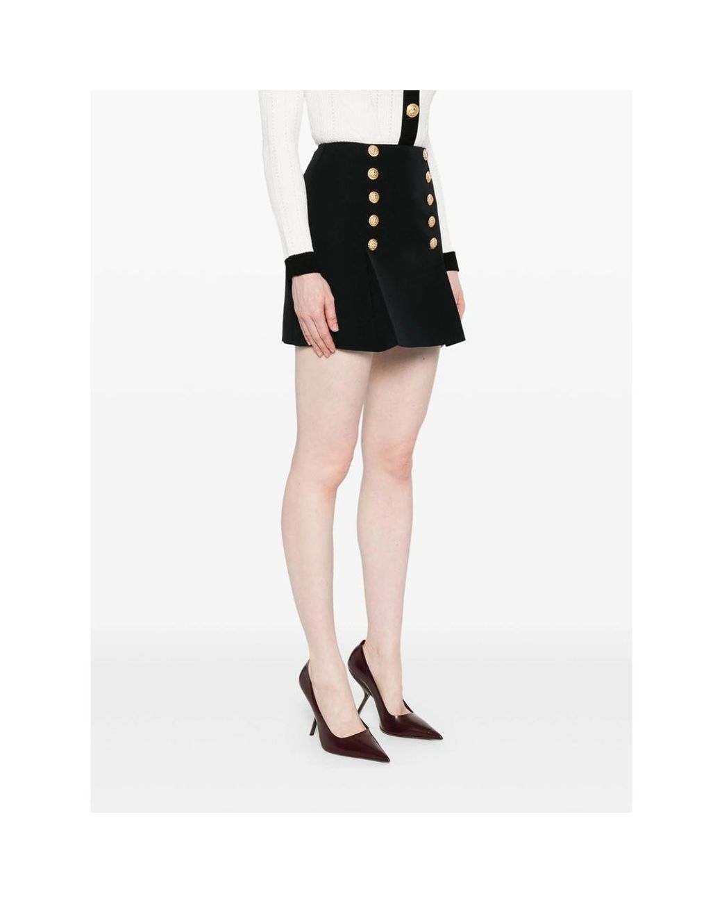 Balmain Black Skirts