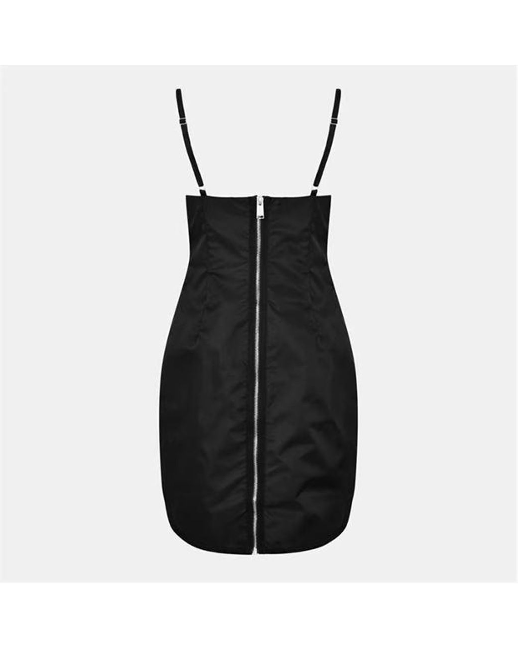Heron Preston Black Suspender Dress