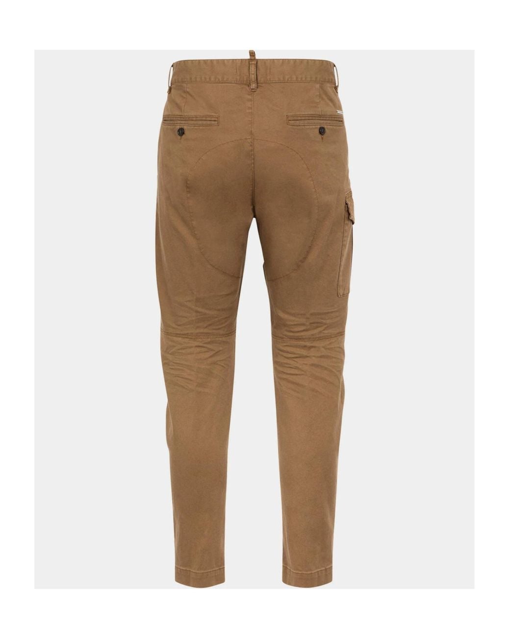 DSquared² Natural Chino Cargo Pants for men