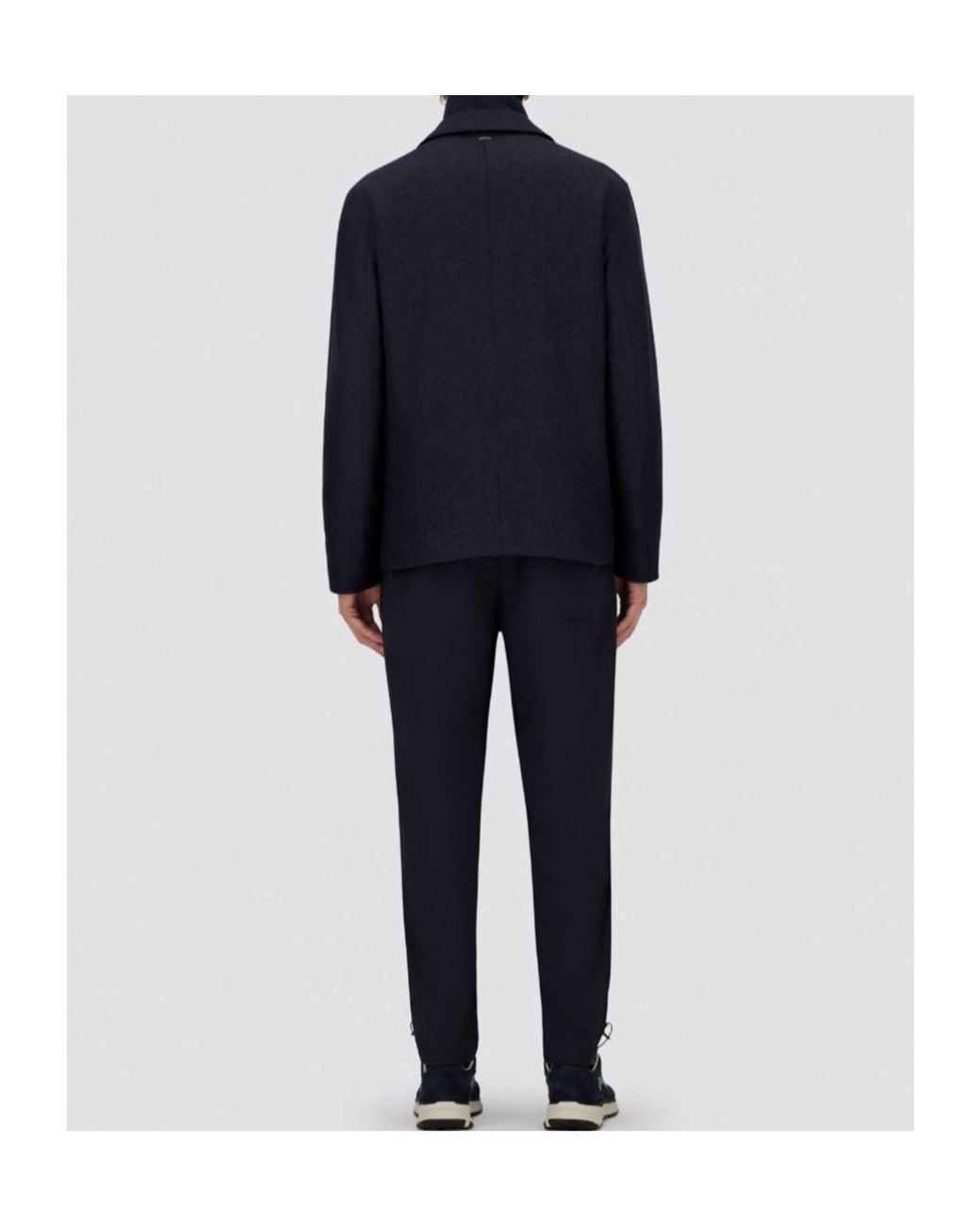 Herno Blue Resort Blazer for men