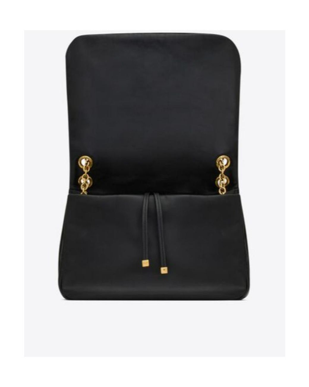 Saint Laurent White Jamie 4.3 Logo Plaque Shoulder Bag