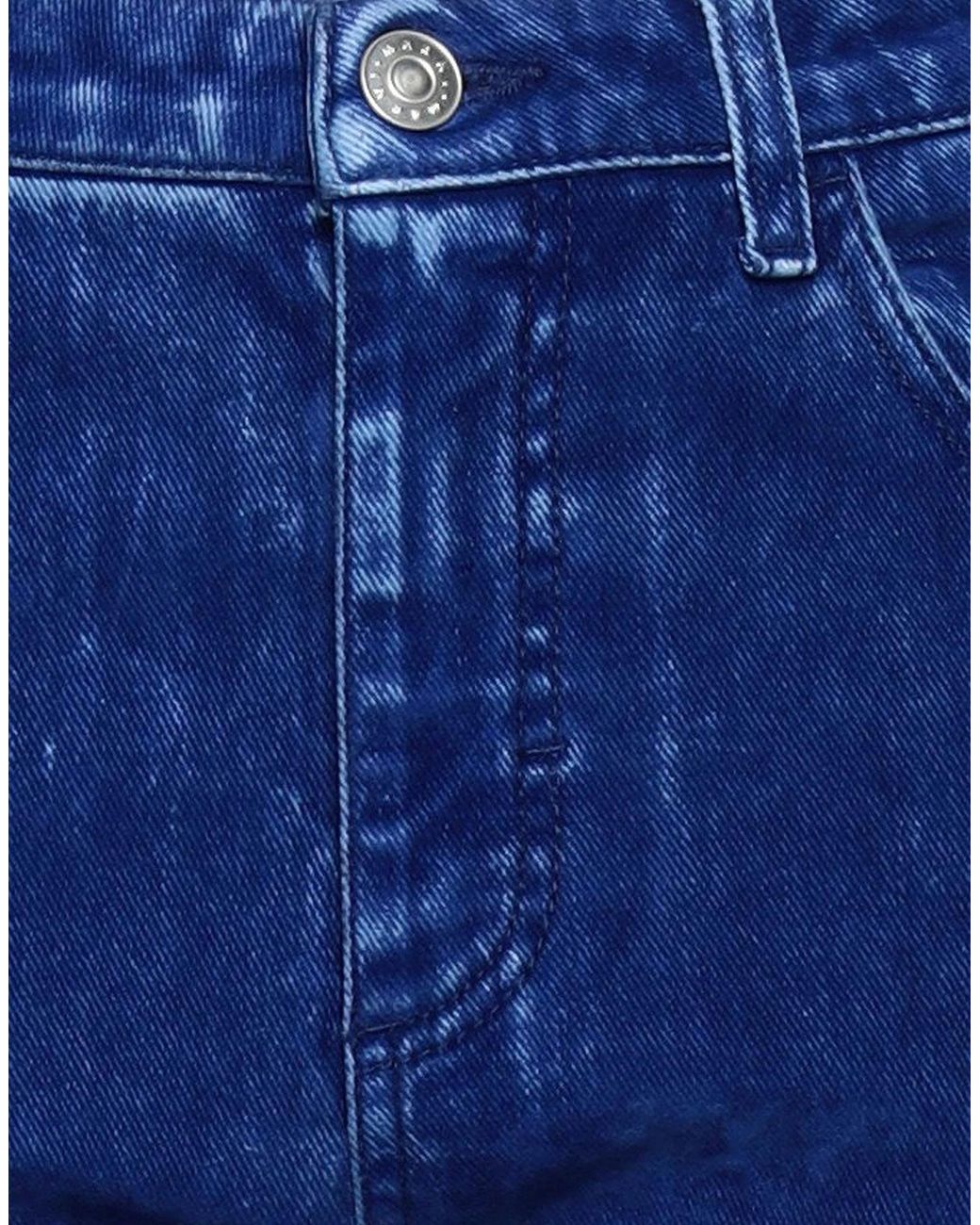Marni Blue Minimalist Straight-Leg Jeans