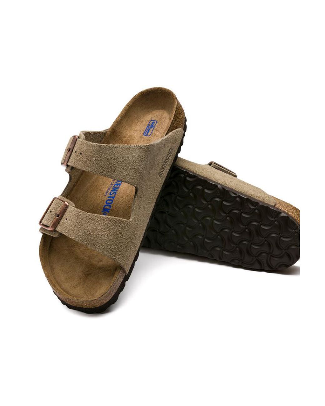 Birkenstock Green Arizona Soft Footbed Sandals