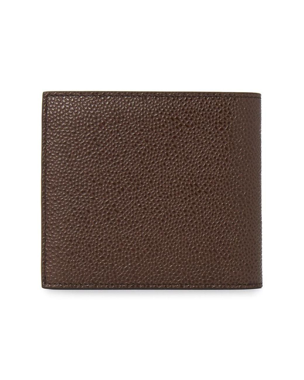 Thom Browne Brown Bifold Wallet for men