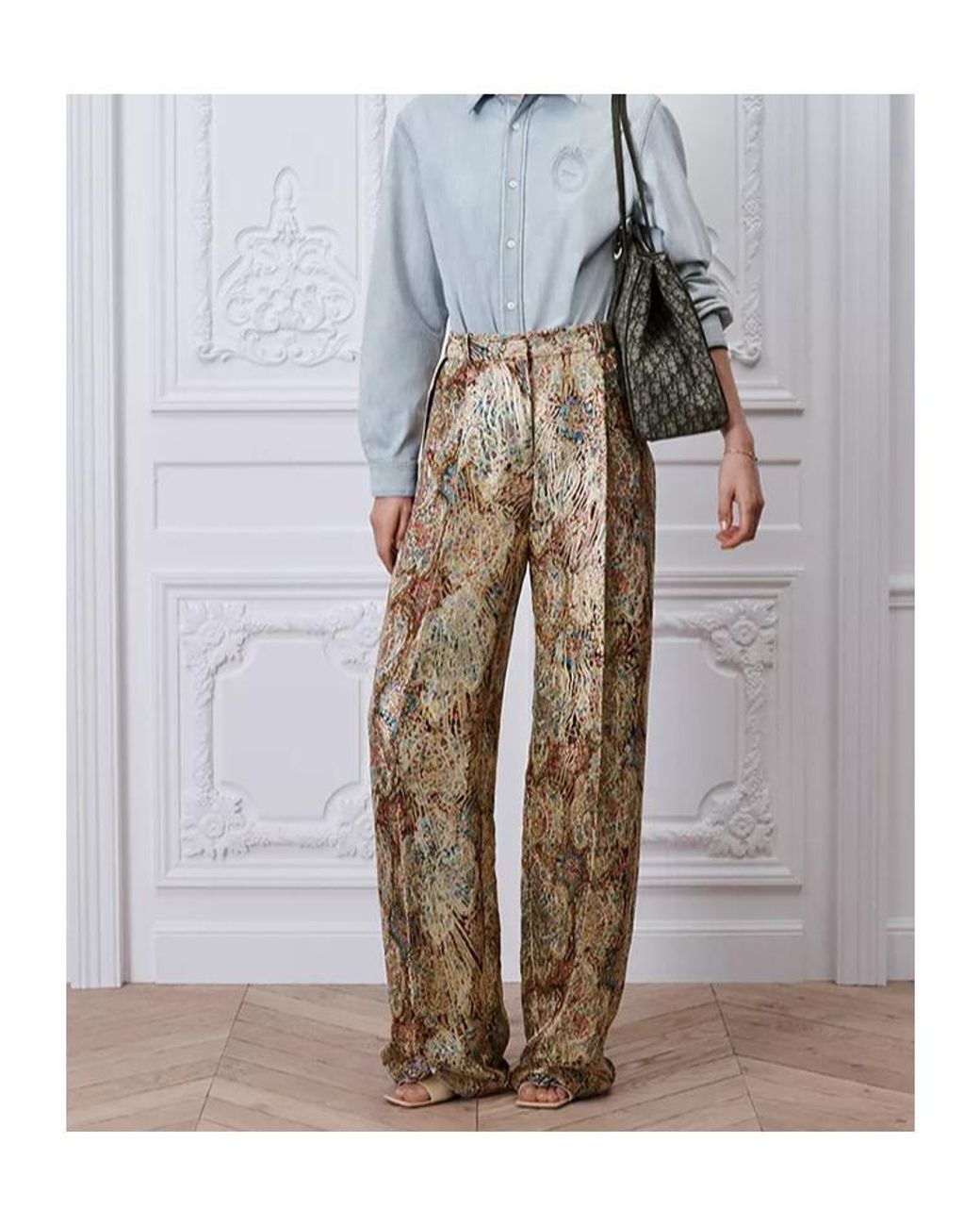 Dior Natural Regular-Fit Pants