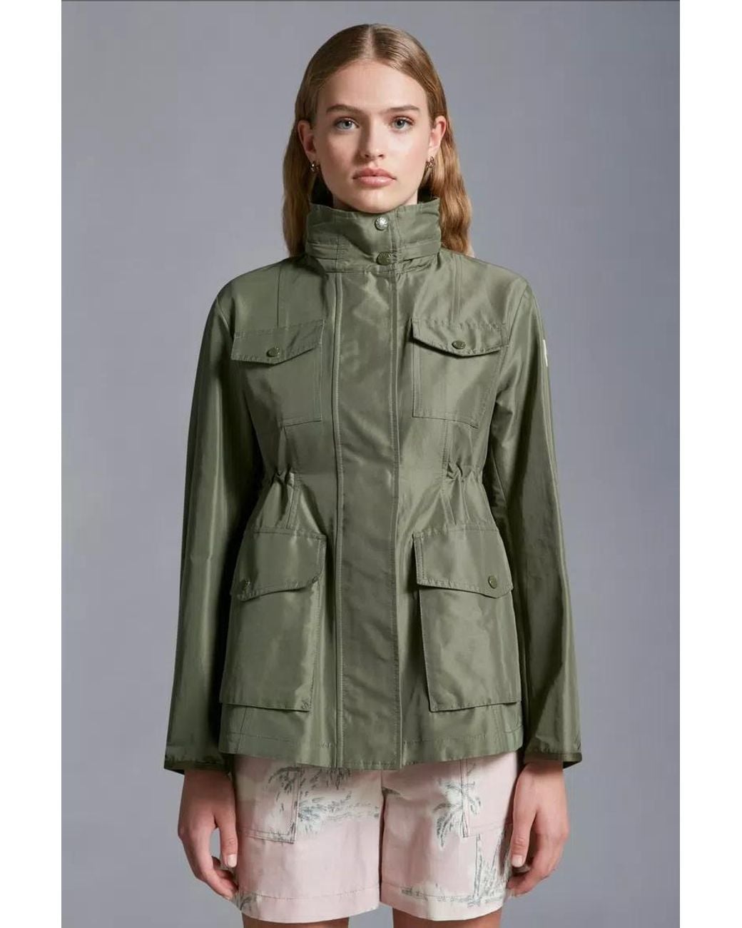 Moncler Green Ilo Field Jacket