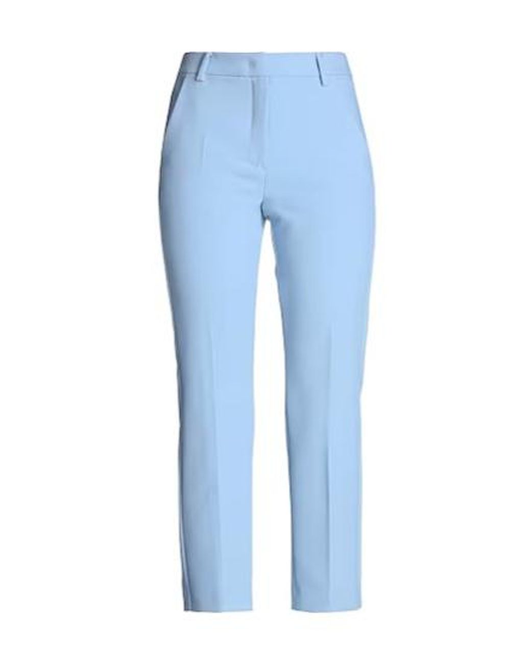 Weekend by Maxmara Blue Straight-Leg Tailored Trousers