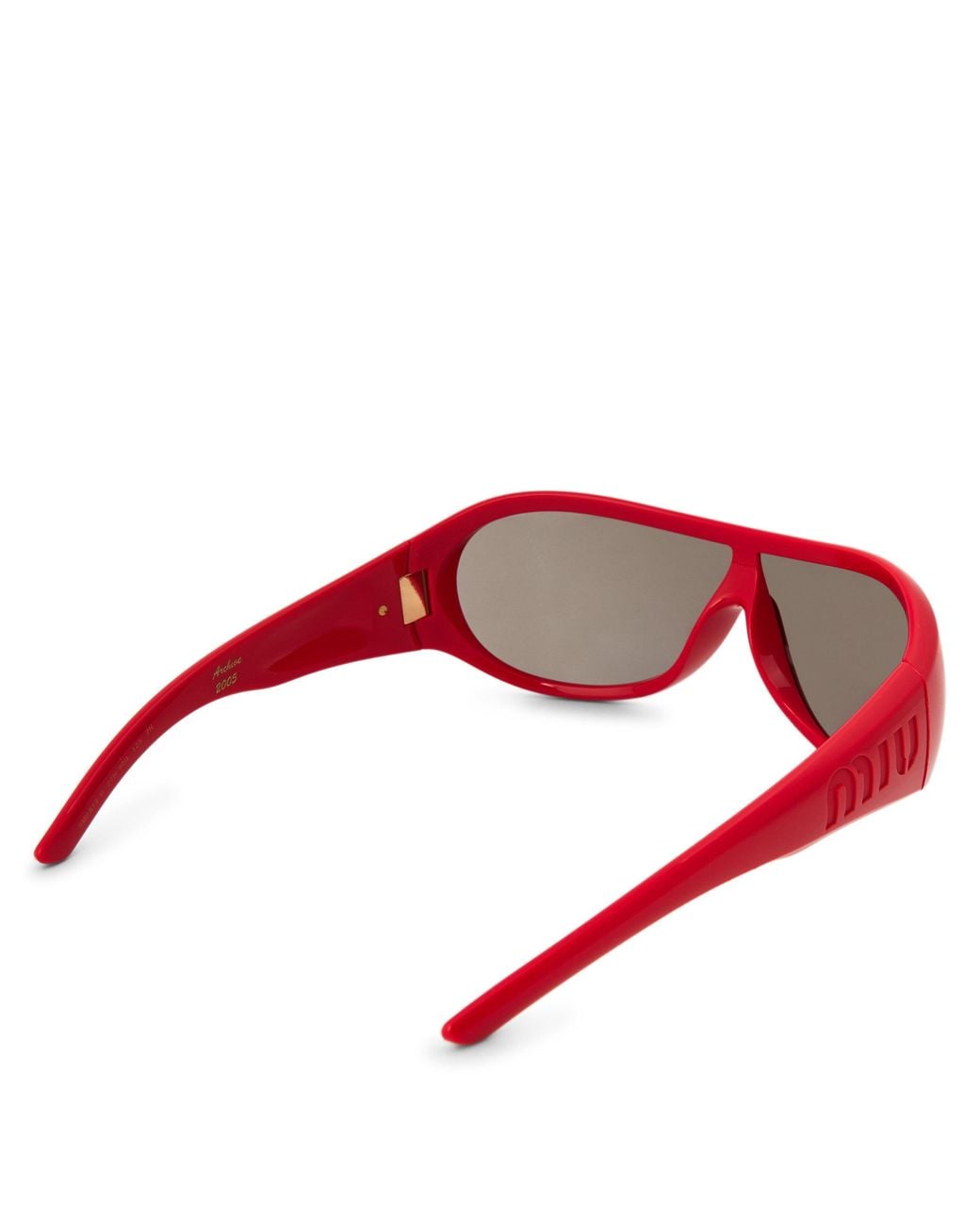 Miu Miu Pink Shield Sunglasses