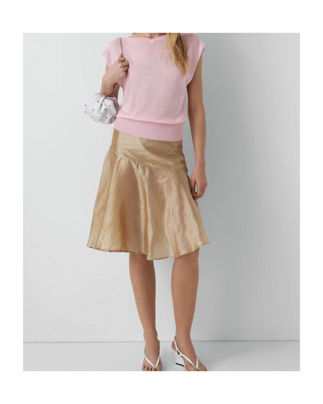 GIMAGUAS Pink Tesa Knitted Top
