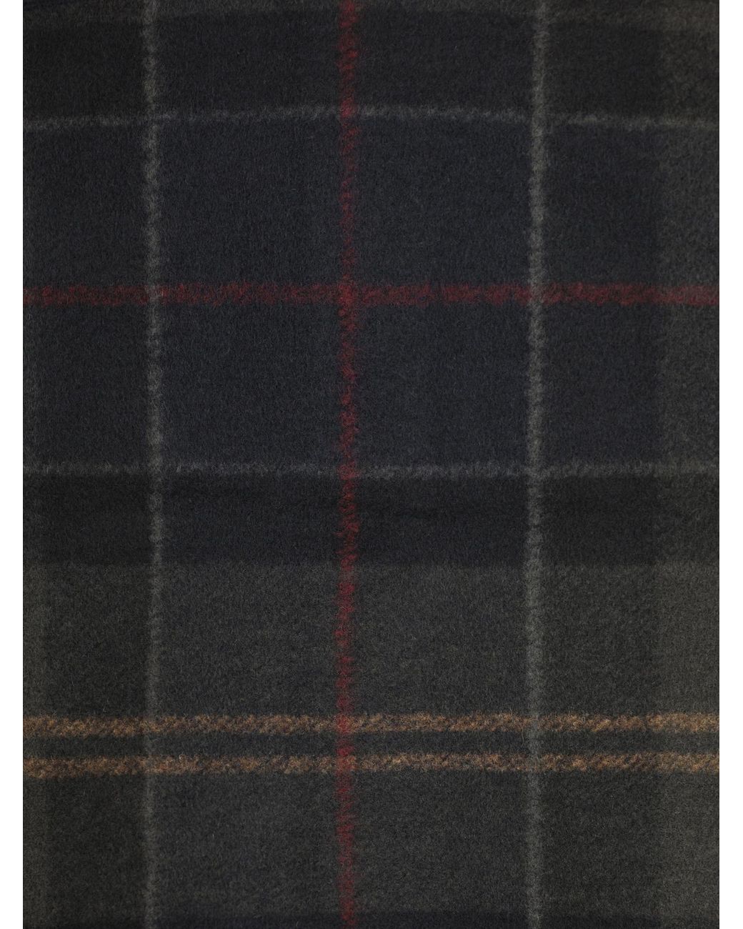 Barbour Black Woodlane Checked Overshirt for men