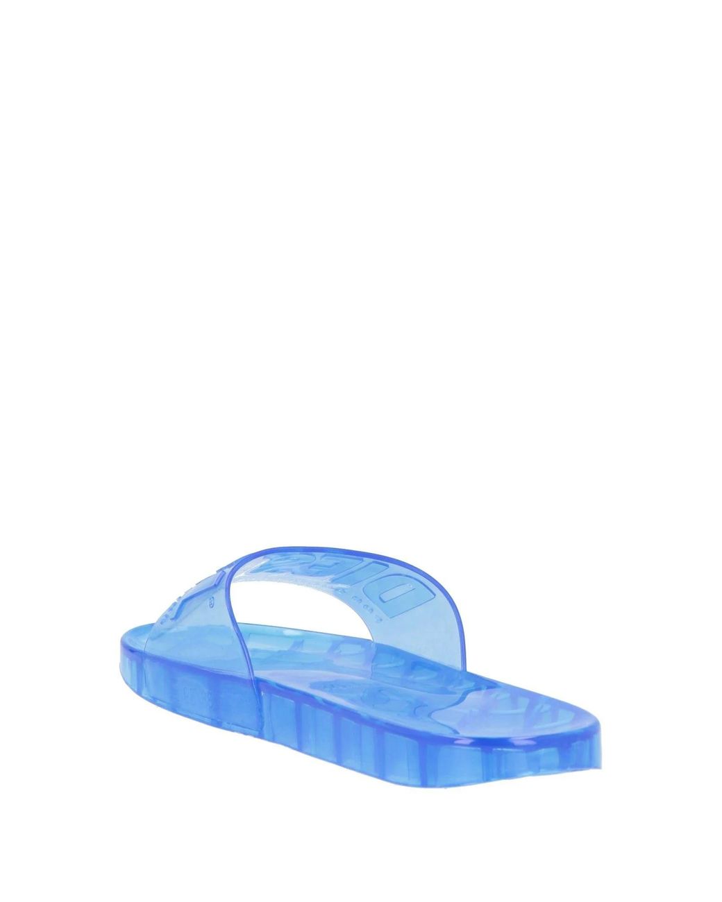 DIESEL Blue Simple Rubber Slippers