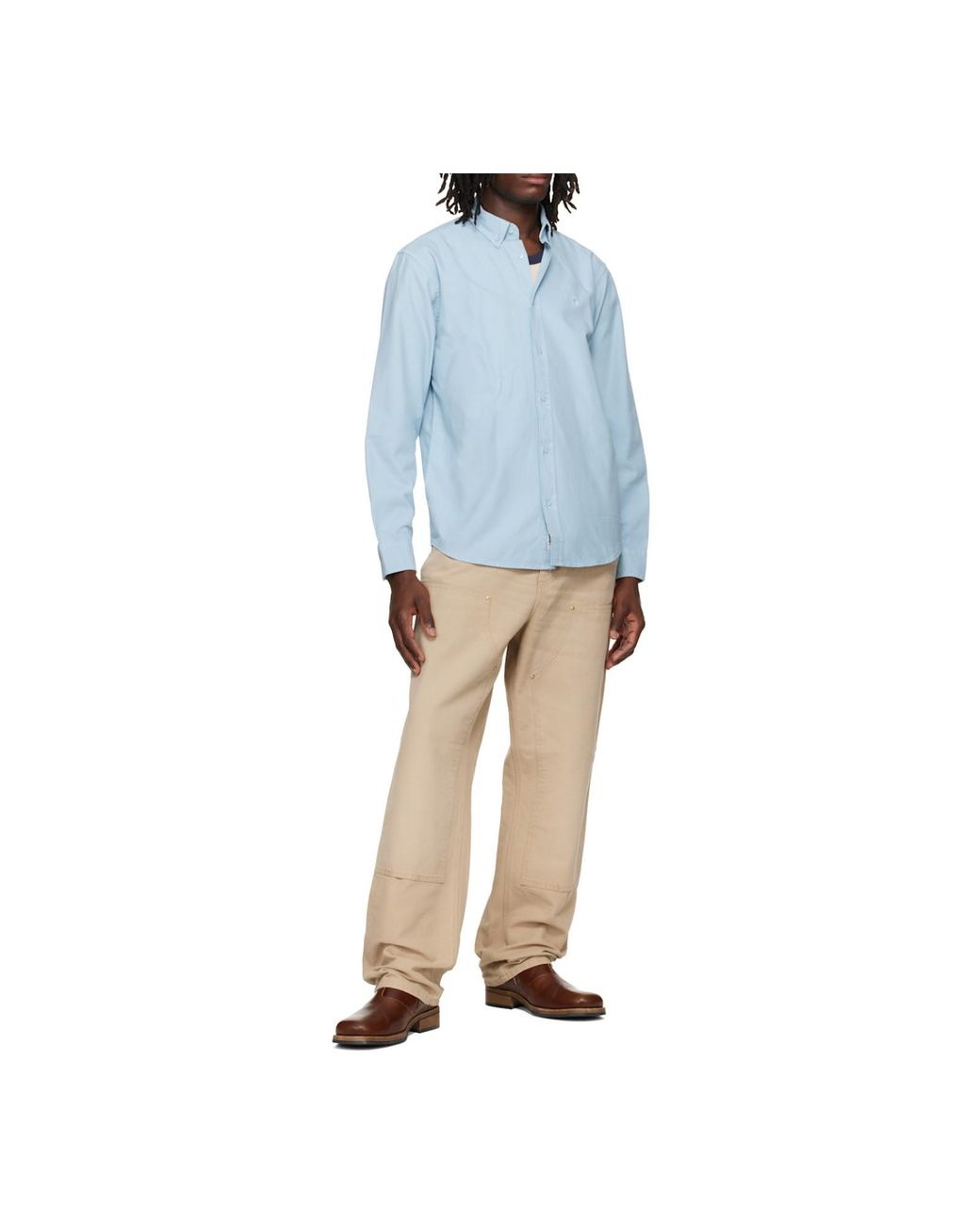 Carhartt Natural Double Knee Jeans for men