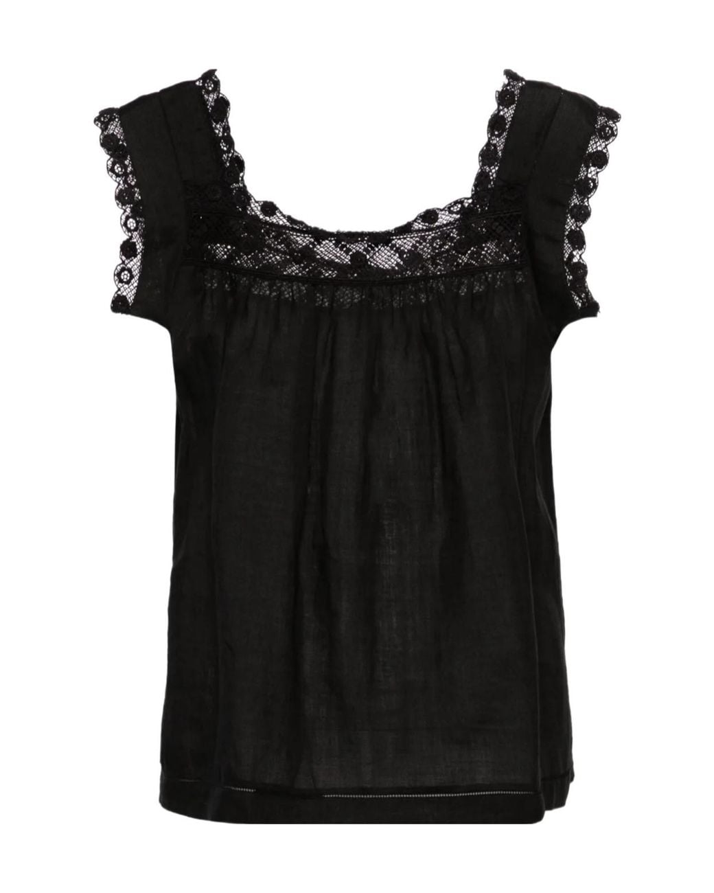 Doen Black Aphra Blouse