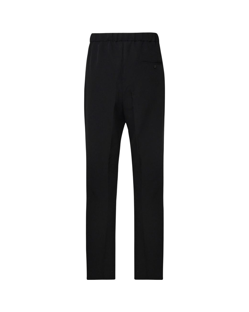 Hevò Black Torrechianca Zip-Closure Pants for men