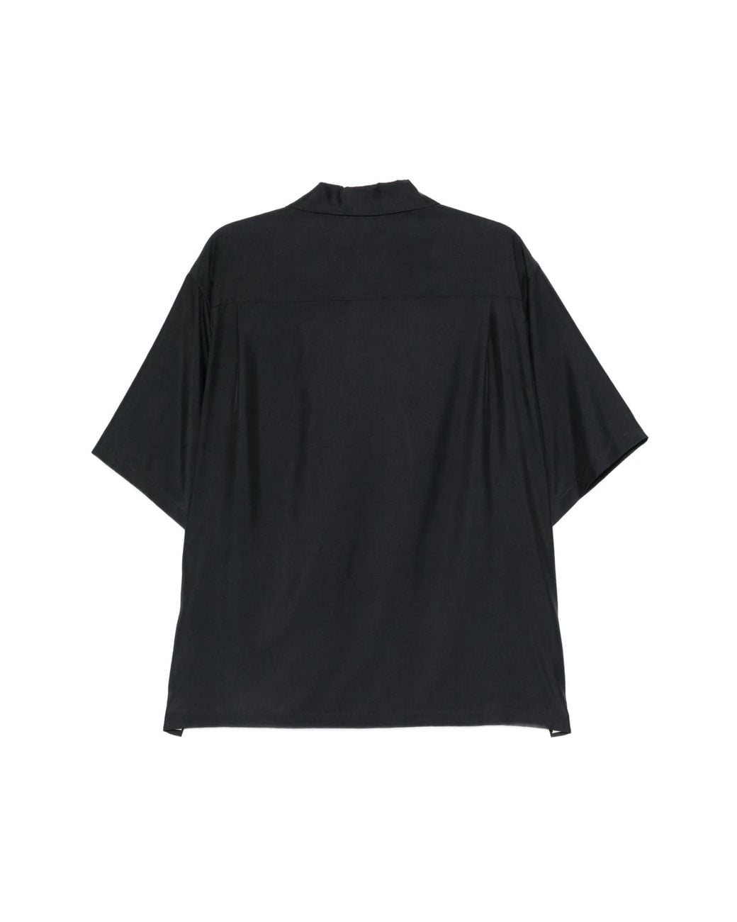 Undercover Black Embroidery Pocket Shirt for men
