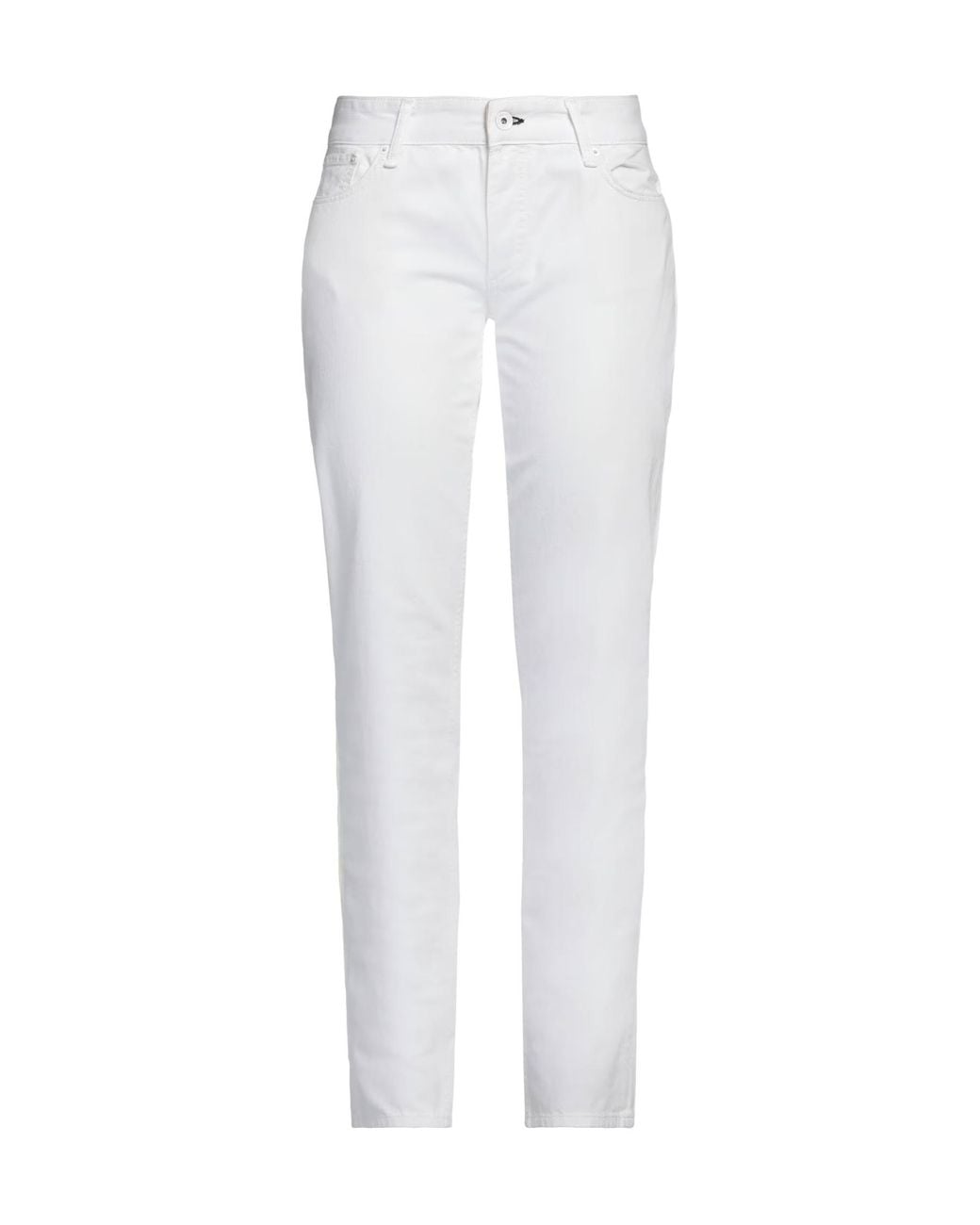 Rag & Bone White Solid Color Casual Jeans