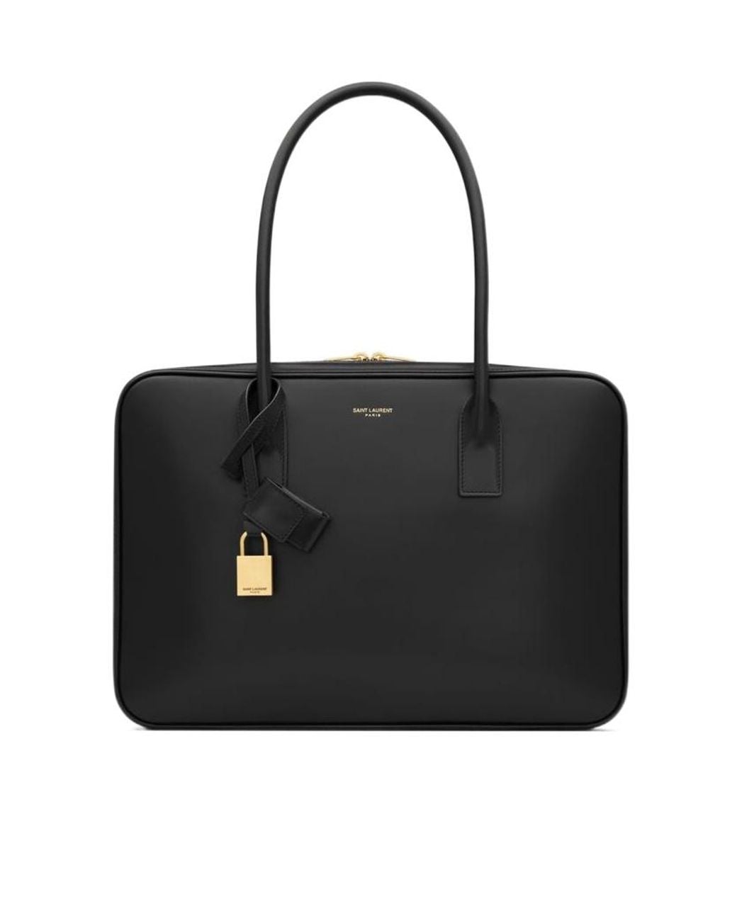 Saint Laurent Black Sac De Jour Bauletto Bag