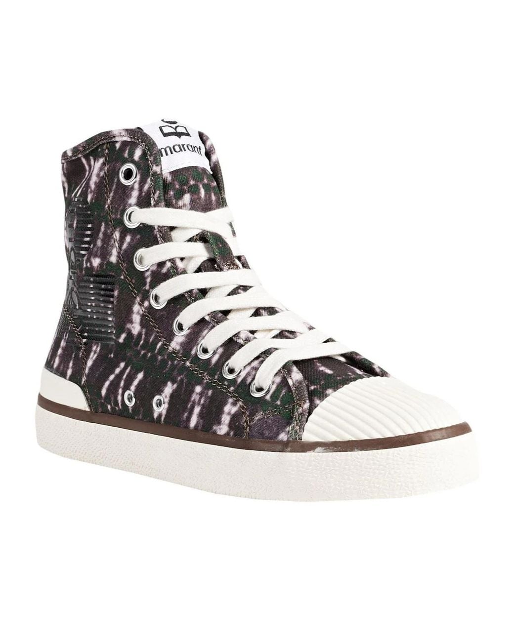 Isabel Marant Black Round Toe High Top Casual Shoes