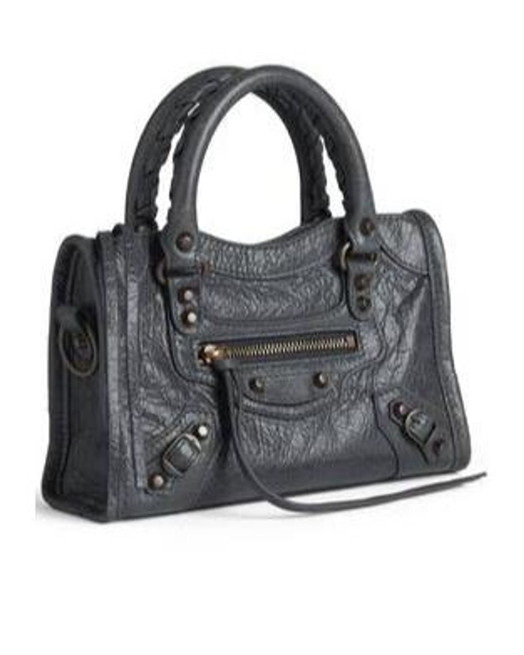 Balenciaga Black Le City Bag Nano