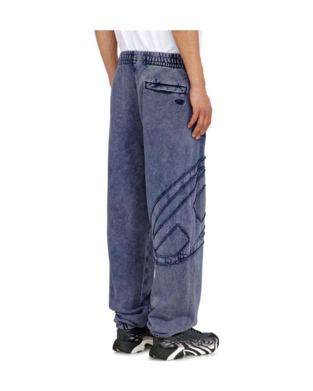 DIESEL Blue P Marky Den Logo Joggers for men