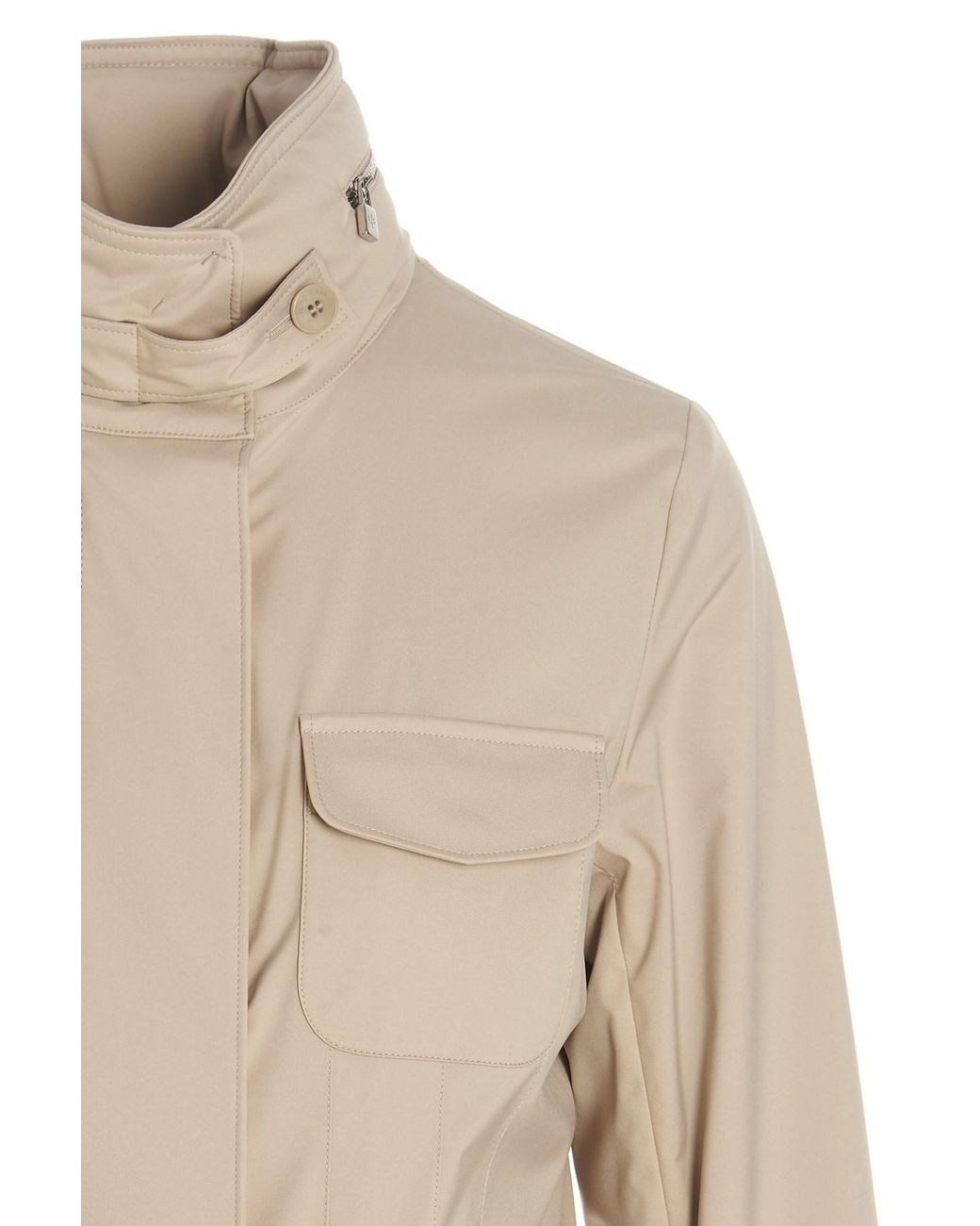 Loro Piana Natural Windmate Zip-Up Jacket